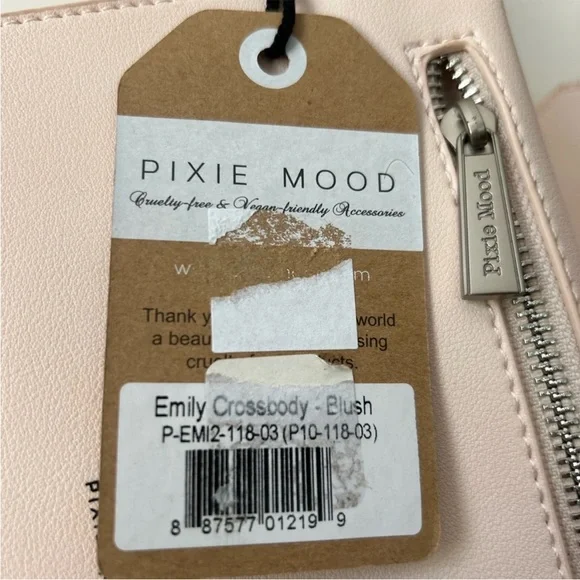 NWT Pixie Mood Emily Crossbody Bag in Blush - Picture 4 of 5